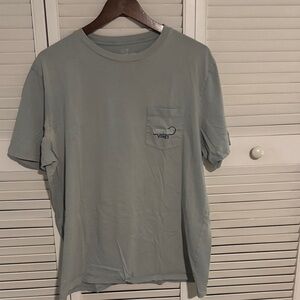 Vineyard Vines Light Gray Short Sleeve Tee